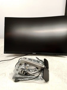 DEFECTUOSO Philips E-Line 328E1CA 31,5" pantalla ancha VA LED monitor curvo - Imagen 1 de 6