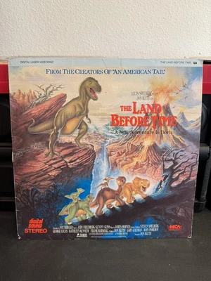 The Land Before Time (1988) Laserdisc, Don Bluth, Pat Hingle, Judy Freudberg - Image 1 of 2