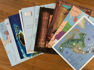 Abeka geography Teaching Maps Fourth Grade Third Edition 1999 - Image 1 of 4