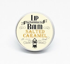 Salted Caramel Lip Balm, delicious Lip Repair by The Prohibition Co. Great Gift!