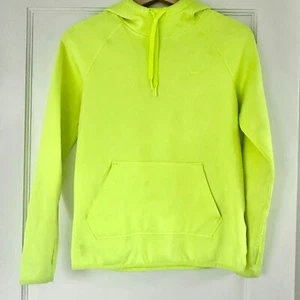 Nike All Kids Fit Sportswear Club Fleece Hoodie youth xs neon yellow - Picture 1 of 12