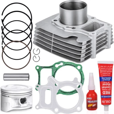 Kit de junta de pistón de cilindro de extremo superior para Honda Recon 250 TRX 250 Sportrax TRX250EX Foto 1 de 4