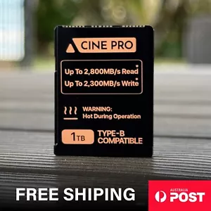 1TB CFexpress Cine Pro Copper Card - Ultra Fast 8K RAW recording - Picture 1 of 3