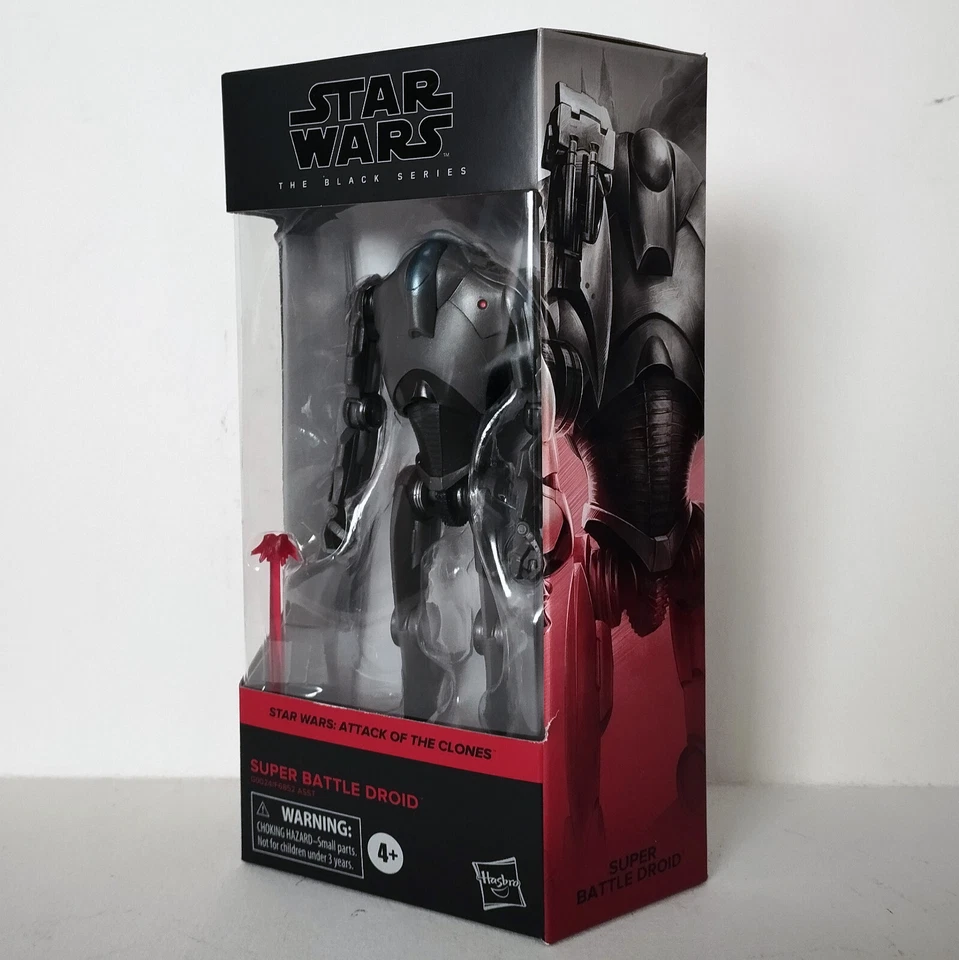 STAR WARS BLACK SERIES: SUPER BATTLE DROID (15 cm), HASBRO, MISB - Imagen 1 de 3