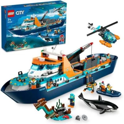 LEGO 60368 City Arctic Exploration Ship 815 pcs for Age 7+ Japan New Popularity - Image 1 of 4