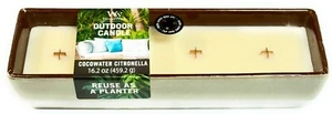 Woodwick Cocowater Citronella Outdoor Candles