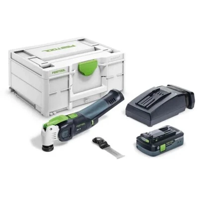 NUEVO Kit de sierra osciladora precisa Festool 18V sin escobillas OSC Vecturo Starlock y estuche Foto 1 de 4