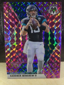 2020 Panini Mosaic Pink Prizm Gardner Minshew #97 Jaguars NM - Picture 1 of 2