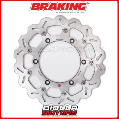 HO26FLD DISCO FRENO ANTERIORE DX BRAKING HONDA VT SHADOW ACE-AERO-C2-C3 1100 199 - Изображение 1 из 4
