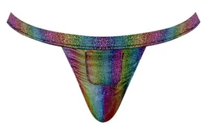 Mens Underwear: Male Power 347-297 Pack N Play Jock with Front Condom Pouch - Picture 1 of 5