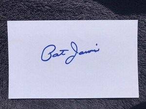 INDEX CARD 3X5 3 X 5 CUT AUTO AUTOGRAPH AUTOGRAPHED SIGNED U YOU PICK PLAYER  