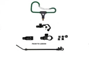Fishing Extending Chair / Seat Box Long Arm For Pole Rod Feeder Rest Included - Picture 1 of 2