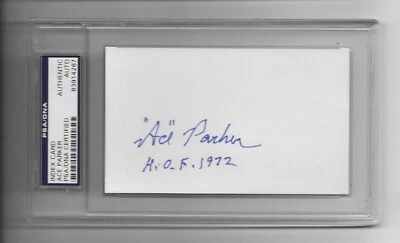 NFL Hall of Fame Signature Lot - PSA/DNA - 18 Signed Index Cards - Image 1 of 4