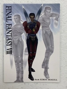 1999 Carddass Final Fantasy VIII Triple Triad Perfect Visuals C-44 Kiros NM - Picture 1 of 2