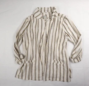 Maurices Women’s XL Striped Long Sleeve Open Front Lightweight Cardigan - Picture 1 of 13