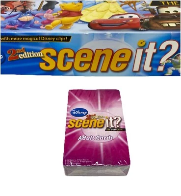 Scene It Disney 2nd Edition NEW Trivia Cards 2007 Replacement Pieces Parts - Image 1 of 4