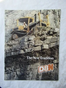 Folleto de ventas de tractor CAT Caterpillar D8N D8 N 16 páginas - Imagen 1 de 9