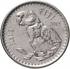 Fiji | 20 Cents Coin | Kaka Parrot | Tabua | Sperm Whale | Km334 | 2012 - 2014