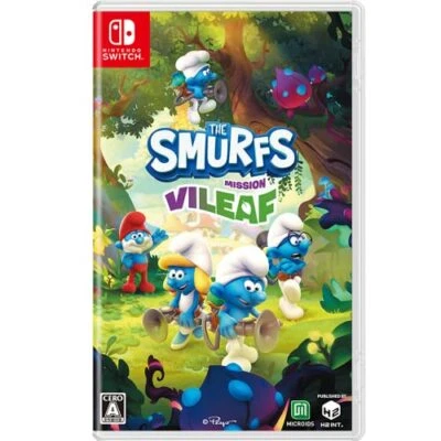 The Smurfs Mission Vileaf Switch Game Soft Japanese - Image 1 of 4