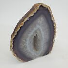 Vintage Natural Amethyst Church Cave Crystal Geode Cut And Polished 4.5” X 3.5"
