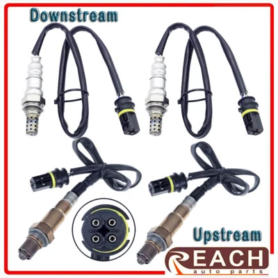 New 4X Oxygen Sensor Up+Down For Chrysler Crossfire Mercedes-Benz CL55 & E55 AMG - Image 1 of 4