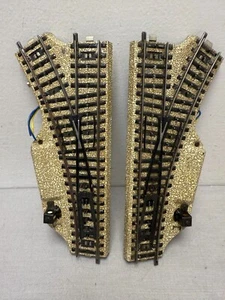 Märklin H0 Scale 5118 & 5119 Pair of Left & Right Hand Turnout Point Switches - Picture 1 of 8