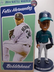 Seattle Mariners - 2014 Bobblehead SGA - Felix Hernandez - Picture 1 of 11