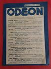 Programme Odeon Nouveautés Mai 1938 Louis Bory, Jean Sirjo, Carlo Cotti... *