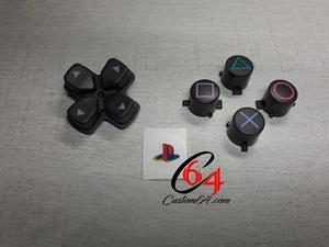 kit Boutons vintage ps4 pour manette ps5 dualsense - Imagen 1 de 3