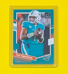 2023 Panini Donruss Tua Tagovailoa DONRUSS HILOS JERSEY Delfines #DTH-TUA 🙂 - Imagen 1 de 2