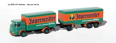 Collezione Lemke N LC3617 - Büssing LU 11 Rimorchio Jägermeister, NUOVO & OVP - Immagine 1 di 3
