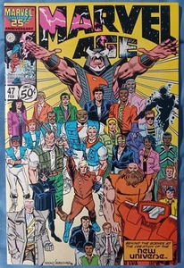Marvel Age (1983) #47 NM New Universe, Chuck Norris Karate Kommandos - Bild 1 von 2