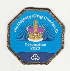 His Majesty King Charles III Coronation 2023 Souvenir Patch - Picture 1 of 1