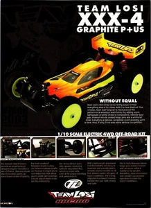 Team Losi RC XXX-4 Electric Offroad Kit Print Ad Ephemera Wall Art Decor - Picture 1 of 1