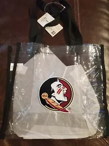 Florida State Seminoles-NCAA- Clear Stadium Approved Bag- New with Tags- By FOCO - Picture 1 of 2