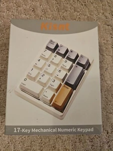 KISNT 17 Key Mechanical Numeric Keypad New - Picture 1 of 4