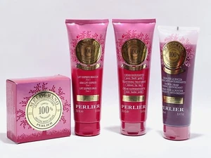 Perlier Melograno Pomegranate Lot Of 4 Body Cream Tightening Treatment Arm Lift - Picture 1 of 13