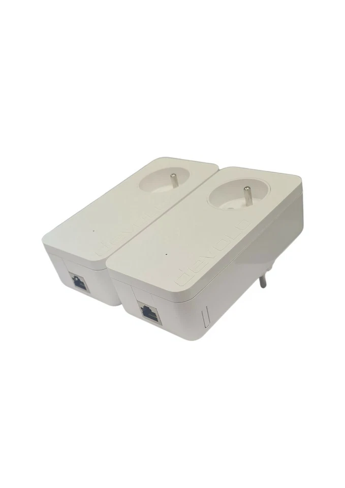 Pack de 2 x Devolo dLAN 1200+ - Adaptateur CPL 1200 Mbits/s - Grade B - Photo 1/4