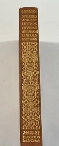 Reden und Briefe von Abraham Lincoln 1832-1865 Pub Dent & Sons 1910 Hardcover - Bild 1 von 5