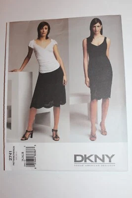 Vogue Pattern DKNY Design #2741 Size 14,16,18 Misses / Petite Dress, Top & Skirt - Image 1 of 2