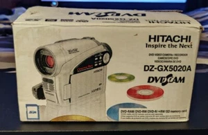 Hitachi DVD-CAM DZGX5020A DVD Camcorder | Open Box - Picture 1 of 8