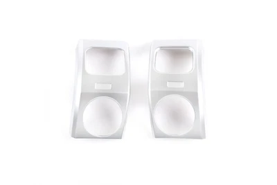 Decoración de salida de aire de tablero cromado ABS para Land Rover Discovery 3 2004-2009 Foto 1 de 4