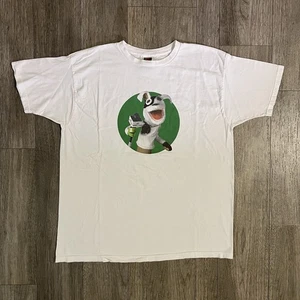 RARE Vintage 90s Pets.com Dog Sock Puppet Promo Shirt Size XL White - Bild 1 von 10