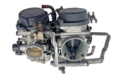 2002 99-09 Yamaha XVS1100 VStar V-Star 1100 carburetors carbs READ DESCRIPTION - Image 1 of 4