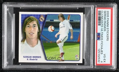 Pegatinas Colecciones Este Liga Sergio Ramos #48 PSA 4 2005-06 Foto 1 de 3