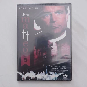 Don Matteo Set Season 5 DVD 4 Discs Italian With English Subtitles New Sealed  - Imagen 1 de 4