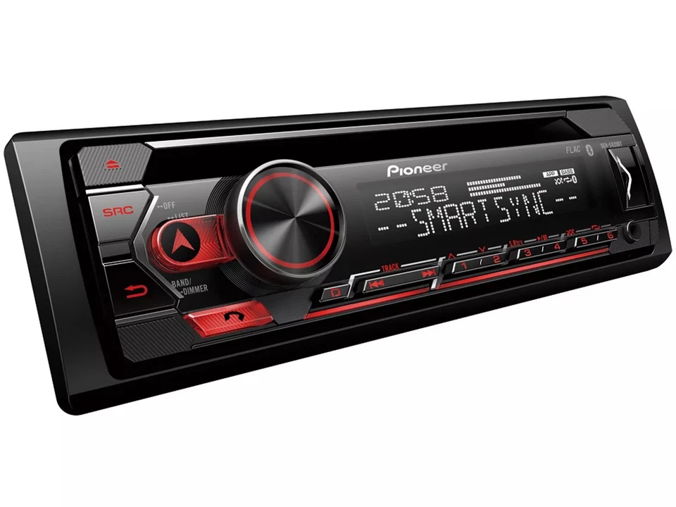 Pioneer DEH-S420BT - CD Tuner, Bluetooth, USB, AUX, Spotify, Apple iOS, Android - Image 1 of 1