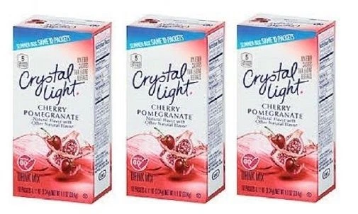 Crystal Light on The Go Immunity Cherry Pomegranate Enhanced Drink Mix 10ct