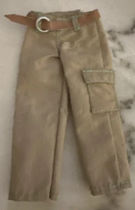 Barbie & Tanner Repuesto Caqui Tostado Pantalones Carga Muñeca Ropa 2006 J9472 Mattel - Imagen 1 de 4