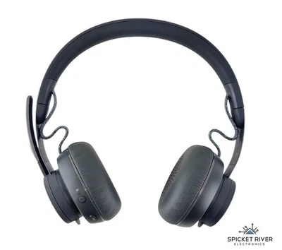 Logitech A00082 Zone Wireless Plus Bluetooth Headset w/ Mic 881-000373 - Image 1 of 4